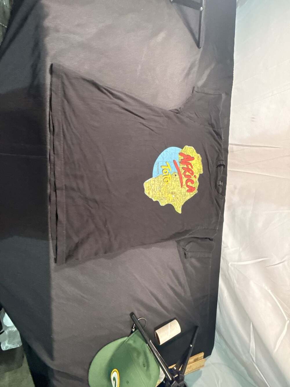 TulTex Africa Toto Black Short Sleeve T-Shirt